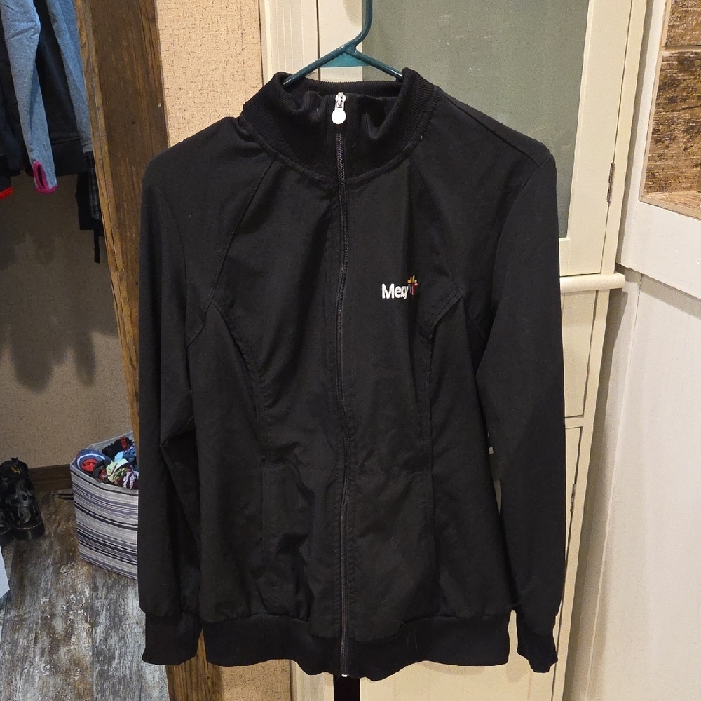 Mercy Cherokee Infinity Black Scrub Jacket